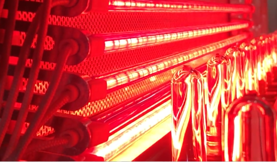 PETC preform softening infrared oven lamp