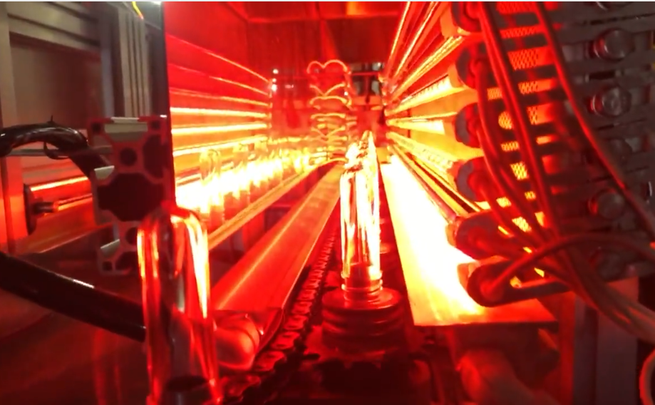 Gallon bottle preform heater bulb
